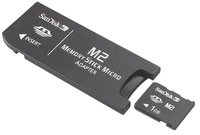 Карта памяти Sandisk Memory Stick Micro M2 1Gb + MS adapret купить по лучшей цене