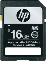 Карта памяти HP SDHC 16Gb Class 10 (SD16GBHC10HP-EF) купить по лучшей цене