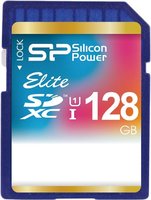 Карта памяти Silicon Power SDXC 128Gb Class 10 UHS-I U1 Elite (SP128GBSDXAU1V10) купить по лучшей цене