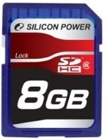 Карта памяти Silicon Power SDHC 8Gb Class 6 купить по лучшей цене