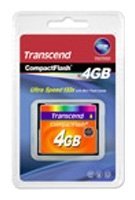 Карта памяти Transcend CF 4Gb 133x купить по лучшей цене