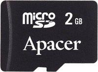 Карта памяти Apacer microSD 2Gb (AP2GMCSD-RA) купить по лучшей цене