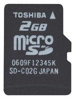 Карта памяти Toshiba microSD 2Gb купить по лучшей цене