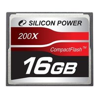 Карта памяти Silicon Power CF 16Gb 200x купить по лучшей цене