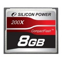 Карта памяти Silicon Power CF 8Gb 200x купить по лучшей цене