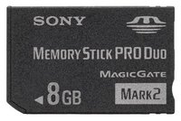 Карта памяти Sony Memory Stick PRO Duo 8Gb Mark2 купить по лучшей цене
