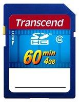 Карта памяти Transcend SDHC 4Gb Video купить по лучшей цене