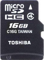 Карта памяти Toshiba microSDHC 16Gb Class 4 (C16GJ(6) купить по лучшей цене