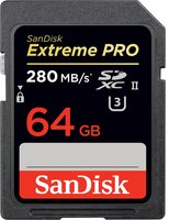 Карта памяти Sandisk SDXC 64Gb Class UHS-II U3 Extreme Pro (SDSDXPB-064G-G46) купить по лучшей цене