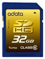 Карта памяти A-Data SDHC 32Gb Class 6 купить по лучшей цене