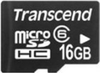 Карта памяти Transcend microSDHC 16Gb Class 6 (TS16GUSDC6) купить по лучшей цене
