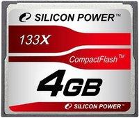 Карта памяти Silicon Power CF 4Gb 133x купить по лучшей цене