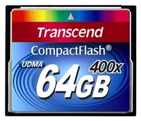Карта памяти Transcend CF 64GB 400x (TS64GCF400) купить по лучшей цене