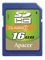 Карта памяти Apacer SDHC 16Gb Class 2 купить по лучшей цене