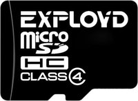 Карта памяти Exployd microSDHC 16Gb Class 4 купить по лучшей цене