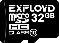 Карта памяти Exployd microSDHC 32Gb Class 10 купить по лучшей цене