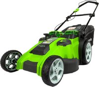 Газонокосилка Greenworks G40LM49DB Twin Force купить по лучшей цене