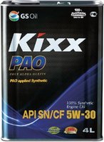Моторное масло Kixx PAO 5W-30 4L купить по лучшей цене