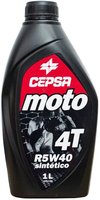 Моторное масло Cepsa Moto 4T R 5W-40 1L купить по лучшей цене
