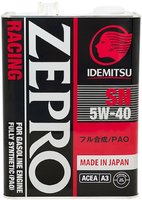 Моторное масло Idemitsu Zepro Racing 5W40 4L Fully Synthetic купить по лучшей цене