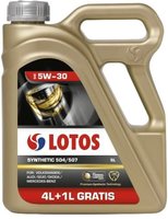 Моторное масло Lotos Synthetic 504/507 5W-30 5L купить по лучшей цене