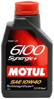 Моторное масло Motul 6100 Synergie+ 10W-40 1L купить по лучшей цене
