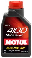 Моторное масло Motul 4100 Multidiesel 10W-40 купить по лучшей цене