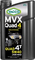 Моторное масло Yacco MVX Quad 5W-40 2L купить по лучшей цене