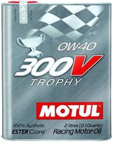 Моторное масло Motul 300V Trophy 0W-40 2L купить по лучшей цене