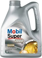 Моторное масло Mobil Super 3000 X1 5W-40 4L купить по лучшей цене