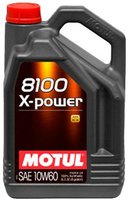 Моторное масло Motul 8100 X-Power 10W-60 5L купить по лучшей цене