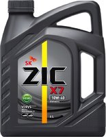 Моторное масло ZIC X7 Diesel 10W-40 4L купить по лучшей цене