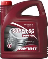 Моторное масло Favorit Super SG 10W-40 5L купить по лучшей цене