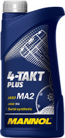 Моторное масло Mannol 4-Takt Plus API SL 1L купить по лучшей цене
