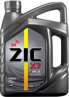 Моторное масло ZIC X7 5W-30 4L купить по лучшей цене