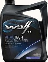 Моторное масло Wolf VitalTech 5W-40 B4 DIESEL 1L купить по лучшей цене
