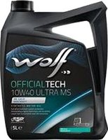 Моторное масло Wolf OfficialTech Ultra 10W-40 MS 5L купить по лучшей цене