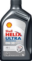 Моторное масло Shell Helix Ultra Professional AB-L 0W-30 1L купить по лучшей цене