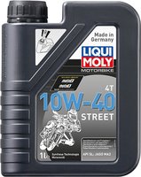 Моторное масло Liqui Moly Motorbike 4T Street 10W-40 1L купить по лучшей цене