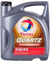 Моторное масло Total Quartz 9000 Energy 5W-40 5L купить по лучшей цене