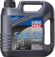 Моторное масло Liqui Moly Motorbike HD-Classic SAE 50 Street 4L купить по лучшей цене