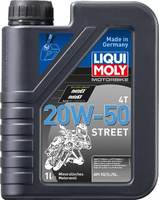 Моторное масло Liqui Moly Motorbike 4T 20W-50 Street 1L купить по лучшей цене