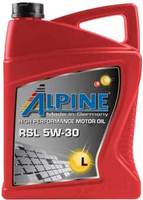 Моторное масло Alpine RSL 5W-30 LA 4L (0100309) купить по лучшей цене