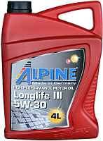 Моторное масло Alpine Longlife III 5W-30 4L (0100288) купить по лучшей цене