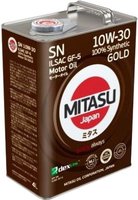 Моторное масло Mitasu Gold MJ-105-4 10W-30 4L купить по лучшей цене