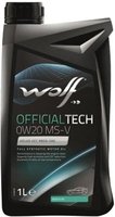 Моторное масло Wolf OfficialTech 0W-20 MS-V 1L купить по лучшей цене