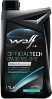 Моторное масло Wolf OfficialTech 0W-30 MS-BFE 1L купить по лучшей цене