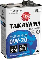Моторное масло Takayama 0W-20 API SN 4L купить по лучшей цене