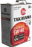 Моторное масло Takayama 5W-40 API SN/CF 1L купить по лучшей цене