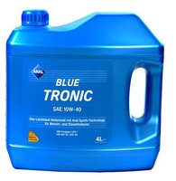 Моторное масло Aral Blue Tronic SAE 10W-40 4L купить по лучшей цене